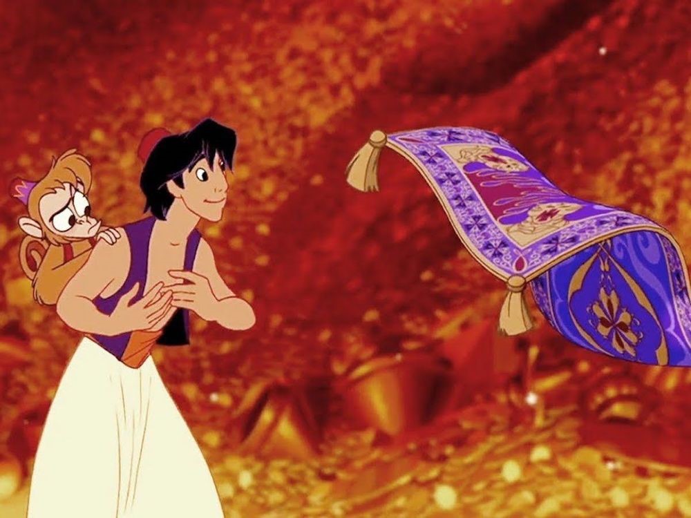 Hollywood movie-Aladdin 